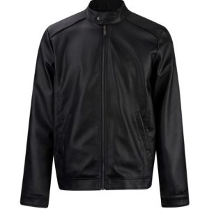 100% Leather Biker Motorcycle Jacket for Men