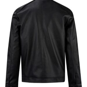 100% Leather Biker Motorcycle Jacket for Men