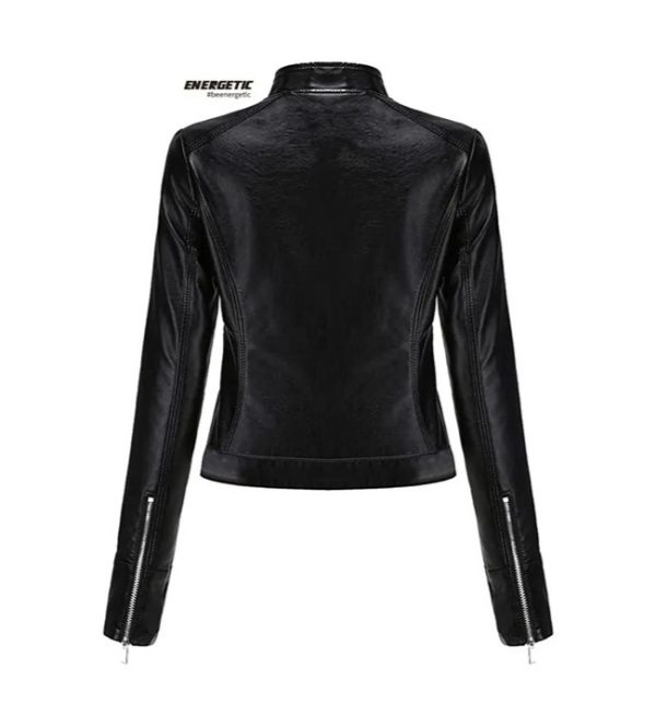 Women Classic Leather Jacket