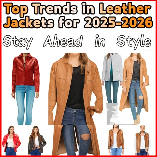 Top Trends in Leather Jackets for 2025-2026