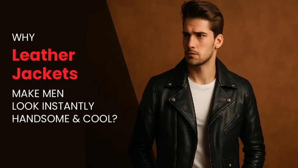 Why Leather Jackets Make Men Look Instantly Handsome and Cool
