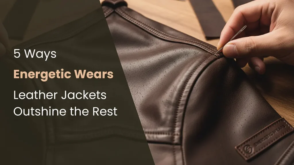 Energetic Wears Leather Jackets Outshine the Rest