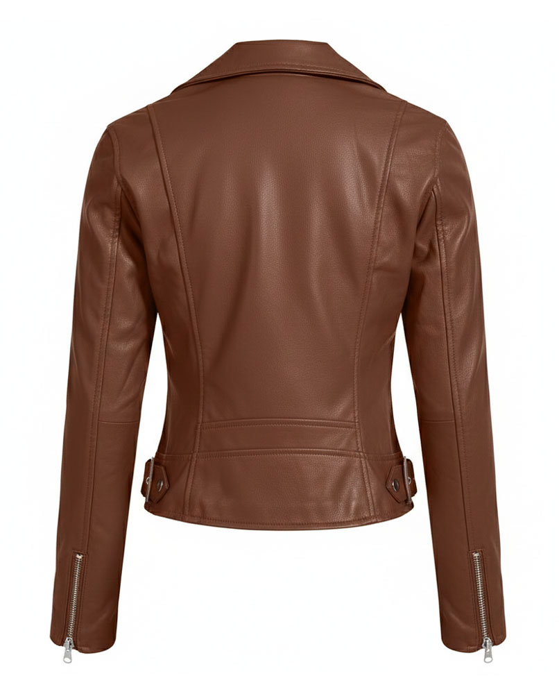 Women’s Brown Leather Jacket – Timeless Style, Daring & Premium Craftsmanship Attractive