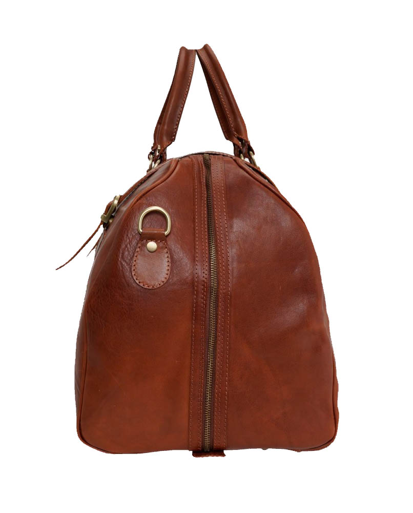 Genuine Leather Duffle Bag – Travel, Gym & Weekend Bag