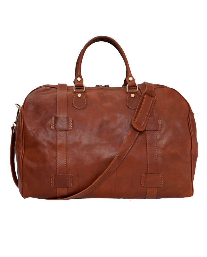 Genuine Leather Duffle Bag – Travel, Gym & Weekend Bag