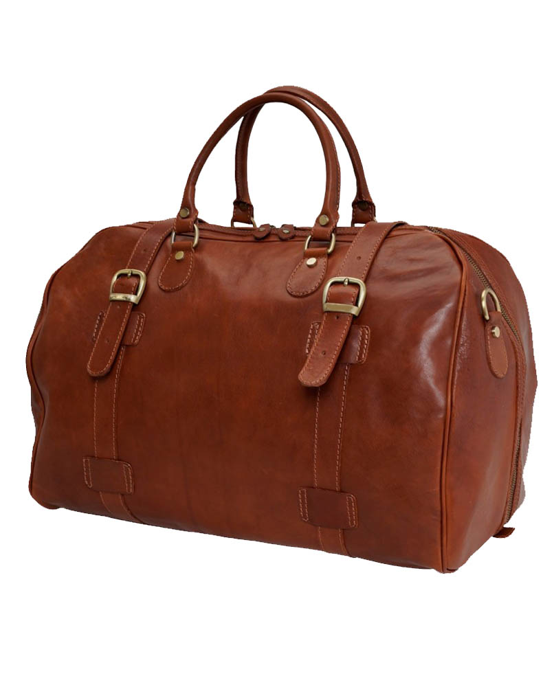 Genuine Leather Duffle Bag – Travel, Gym & Weekend Bag