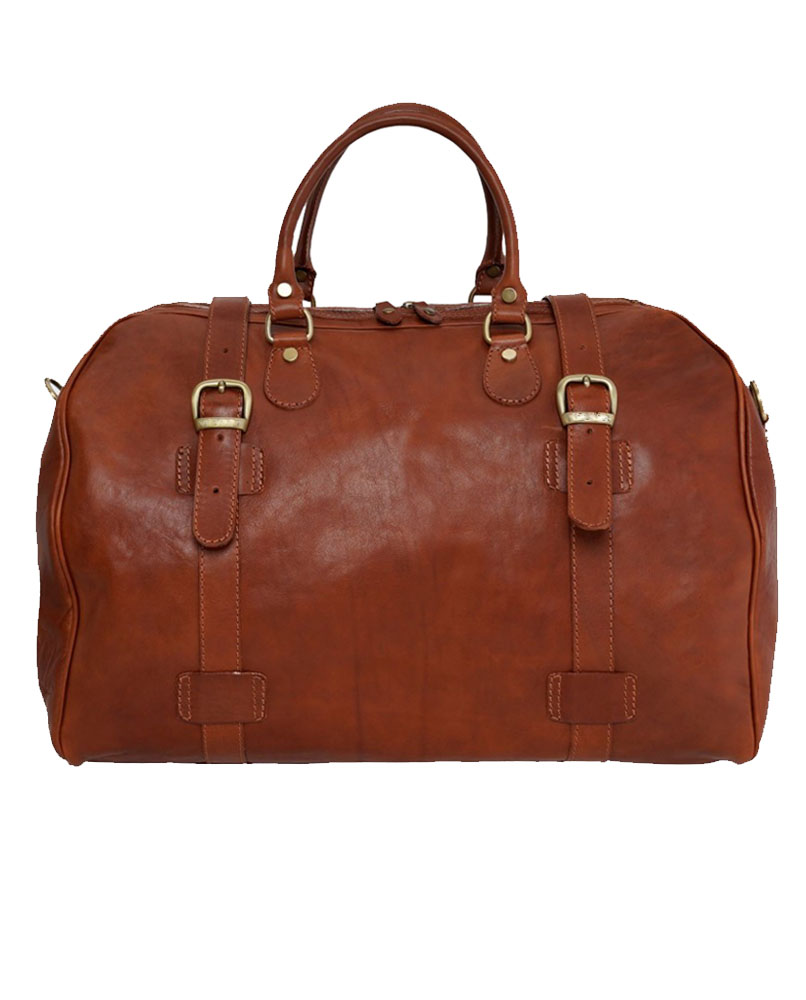 Genuine Leather Duffle Bag – Travel, Gym & Weekend Bag
