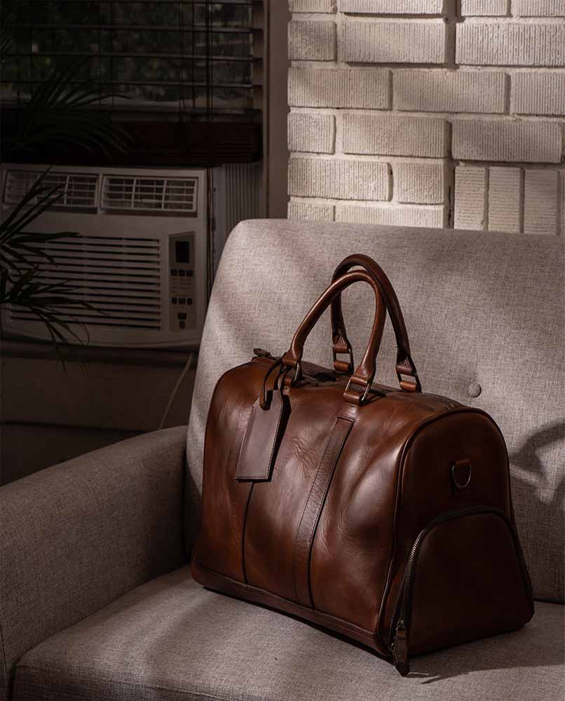 Leather Duffle Bag