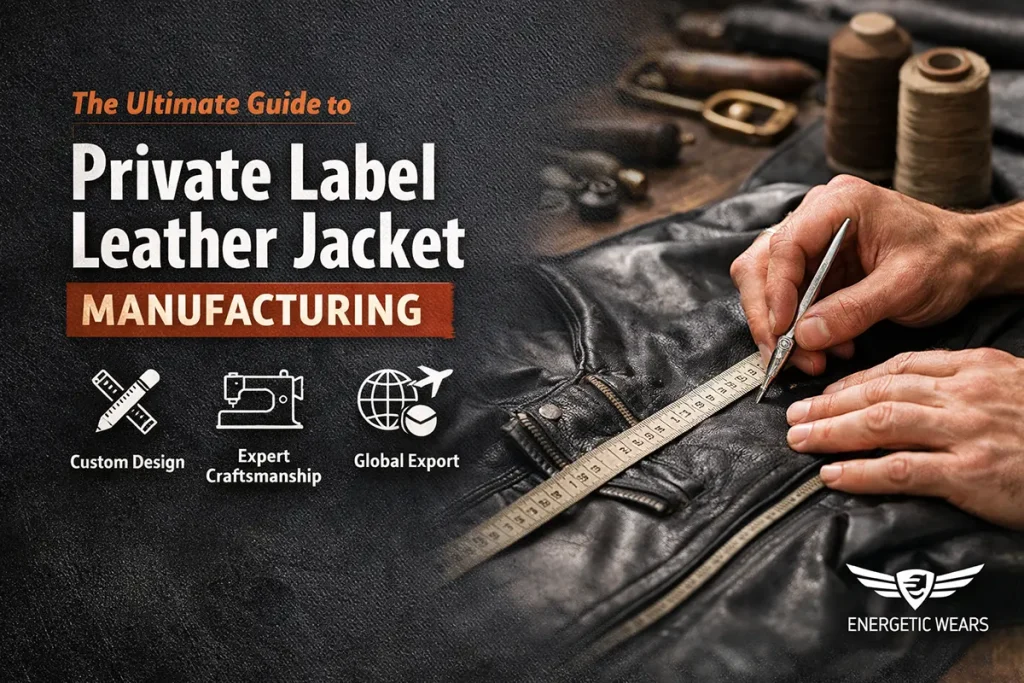 Private Label Leather Jacket Manufacturing Guide