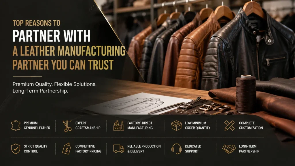 46. Top Reasons to Partner with Energetic Wears for Leather Manufacturing